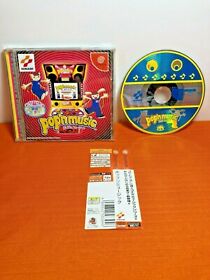 Pop 'N Music 1st Mix  Sega Dreamcast  NTSJ 