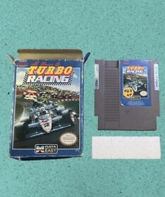 Al Unser Jr.'s Turbo Racing (Nintendo NES, 1990) In box No Manual Tested