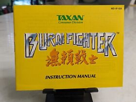 Folleto manual de instrucciones de Burai Fighter (Nintendo NES) - NES-UF-EE. UU.