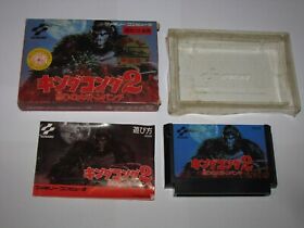 King Kong 2 Ikari Megaton Punch Famicom NES Japan import boxed +manual US Seller