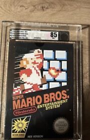 1990 VGA Super Mario  SEALED super Mario  BROS.NES VERSION NEU Sealed