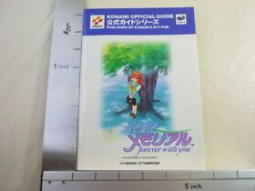 TOKIMEKI MEMORIAL Forever with You Guide Book Sega Saturn 1996 NT04*