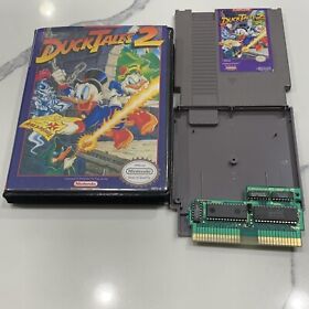 DuckTales 2 (NES, 1993 Capcom) Authentic Pins Cleaned TESTED FAST SHIPPED