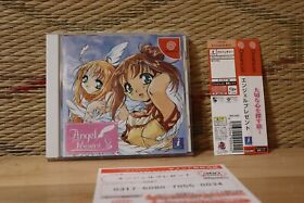Angel Present w/spine point card Dreamcast DC Japan Very Good+ Condition!