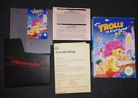 Nintendo NES Spiel The Trolls in Crazyland in OVP - original 