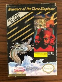 Romance of the Three Kingdoms (Nintendo NES, 1989) CIB complete