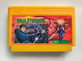 NINJA RYUKENDEN 1 - RARE Famicom Famiclone Nes Cartridge