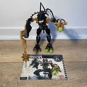 Lego Bionicle 8900 Piraka REIDAK - Complete figure With 3 Spheres & instructions