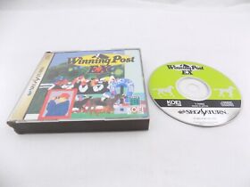 Mint Disc Sega Saturn Winning Post EX - Japan Free Postage