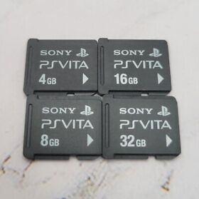 Sony PS Vita Memory Card Official Playstation 64GB 32GB 16GB 8GB 4GB US SELLER