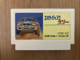 Exciting Rally - World Rally Championship FC Famicom Nintendo Japan