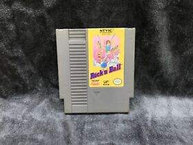 ROCK'N BALL for the NES CLEANED, TESTED, & AUTHENTIC!
