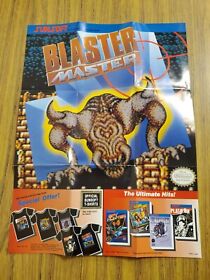 Blaster Master NES Nintendo Poster Insert Excellent Condition