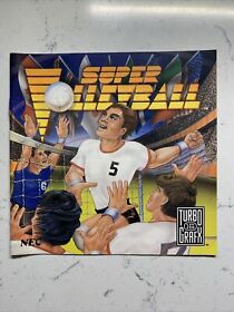 SUPER VOLLEYBALL - TURBO GRAFX EXPRESS TURBOGRAFX 16 INSTRUCTION MANUAL ONLY