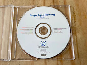 SEGA BASS FISHING - Sega Dreamcast - OFFICIAL WHITE LABEL PRODUCTION PROMO