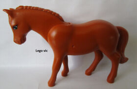 LEGO 6171pb06 Belville Animal Horse Dk Orange Horse 7585