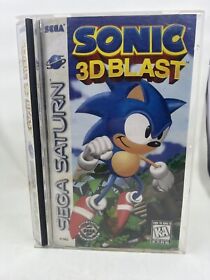 Sonic 3D Blast complete With Registration Card (Sega Saturn, 1996) No Foam