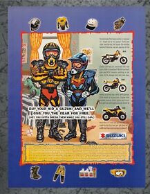Suzuki Alstare Extreme Racing Contest Dreamcast 1999 Vintage Print Ad Art 
