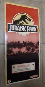 Jurassic Park Nintendo Power Promo Fold Out POSTER Super Nintendo SNES NES