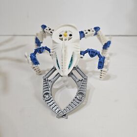 Lego Bionicle 8747 Visorak SUUKORAK - AS IS figure ONE spinner & grey ripcord