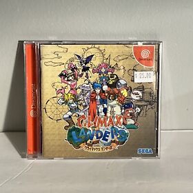 Sega Dreamcast Climax Landers Japan DC game