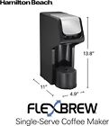 Hamilton Beach 49900 FlexBrew Single-Serve Coffee Maker for Pods/Grounds