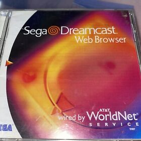 Web Browser Sega Dreamcast Game Complete w/Manual Clean / Tested A39