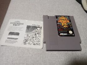 NES Nintendo Entertainment System Double Dragon 2 & manual (no cover on manual) 
