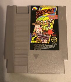 Gotcha! The Sport NES Nintendo Game Cart Authentic WORKS! LJN