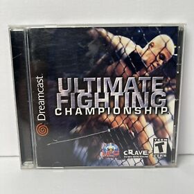 Ultimate Fighting Championship (Sega Dreamcast, 2000) Complete CIB - TESTED !