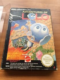 Nintendo NES Game: Adventures of Lolo AUS MATTEL PAL-A CIB