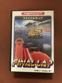 Namco 1988 FINAL LAP Nintendo Famicom NES Used Racing Japanese Retro game Rare 