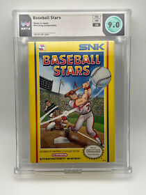 Baseball Stars (Nintendo NES) WATA 9.0 Graded CGC VGA NES COMPLETE CIB
