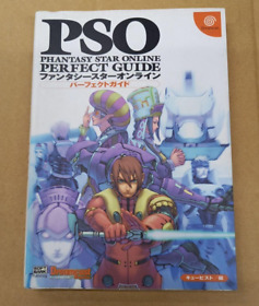 PHANTASY STAR ONLINE PSO Perfect Guide Strategy Book Sega Dreamcast 2001 Japan