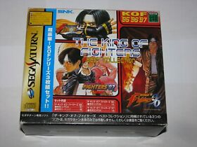 The King of Fighters Best Collection 95 96 97 Sega Saturn Japan import US Seller