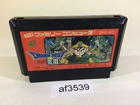 af3539 Dragon Quest III 3 NES Famicom Japan