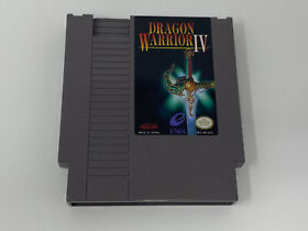 Dragon Warrior IV 4 (Nintendo Entertainment System, 1992) NES Tested & Saves