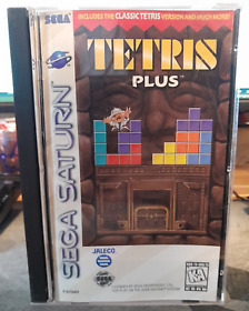 Tetris Plus (Sega Saturn, 1996) CIB w/ Manual Complete