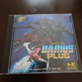 PC Engine Outer Case with Instructions Darius Plus