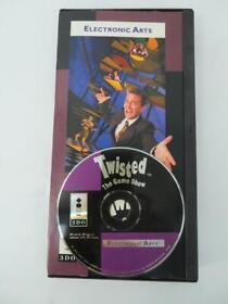 Twisted The Game Show Long Box (Panasonic 3DO, 1993) NO MANUAL ~ TESTED & WORKS!