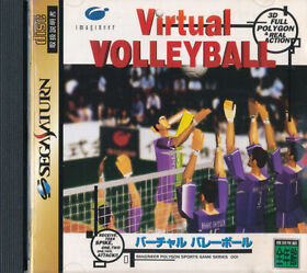 Virtual Volleyball  Sega Saturn Japan Import Mint/N.Mint  US SELLER