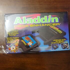 New Open Box - Aladdin Deck Enhancer - Nintendo NES - Sealed Inside - Authentic