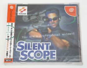 Silent Scope - Sega Dreamcast Japan NTSC-J Sunfade on Spine - New & Sealed