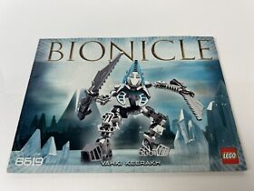 LEGO - Bionicle 8619 - Instructions Manual Booklet