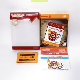 Super Mario Bros 2 Gameboy Advance Famicom Mini GBA Nintendo Japan Box Manual VG