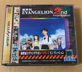 Ss Neon Genesis Evangelion Second Impression Sega Saturn Need Repair Gs 9129 2Nd