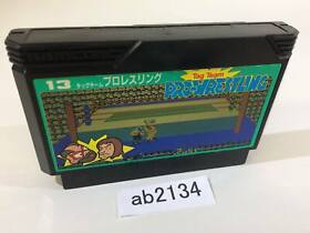 ab2134 Tag Team Pro Wrestling NES Famicom Japón