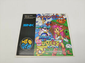 Sticker Bang Busters Japan Version Neo geo aes New