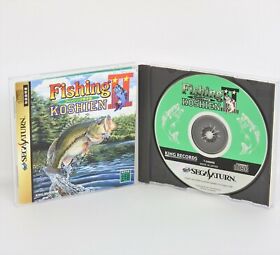 FISHING KOSHIEN II 2 Sega Saturn ccc ss