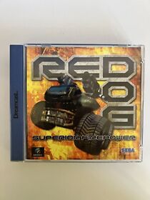 Red Dog Superior Firepower - Sega Dreamcast Game-PAL-Hinge Broken On Case. ￼VGC